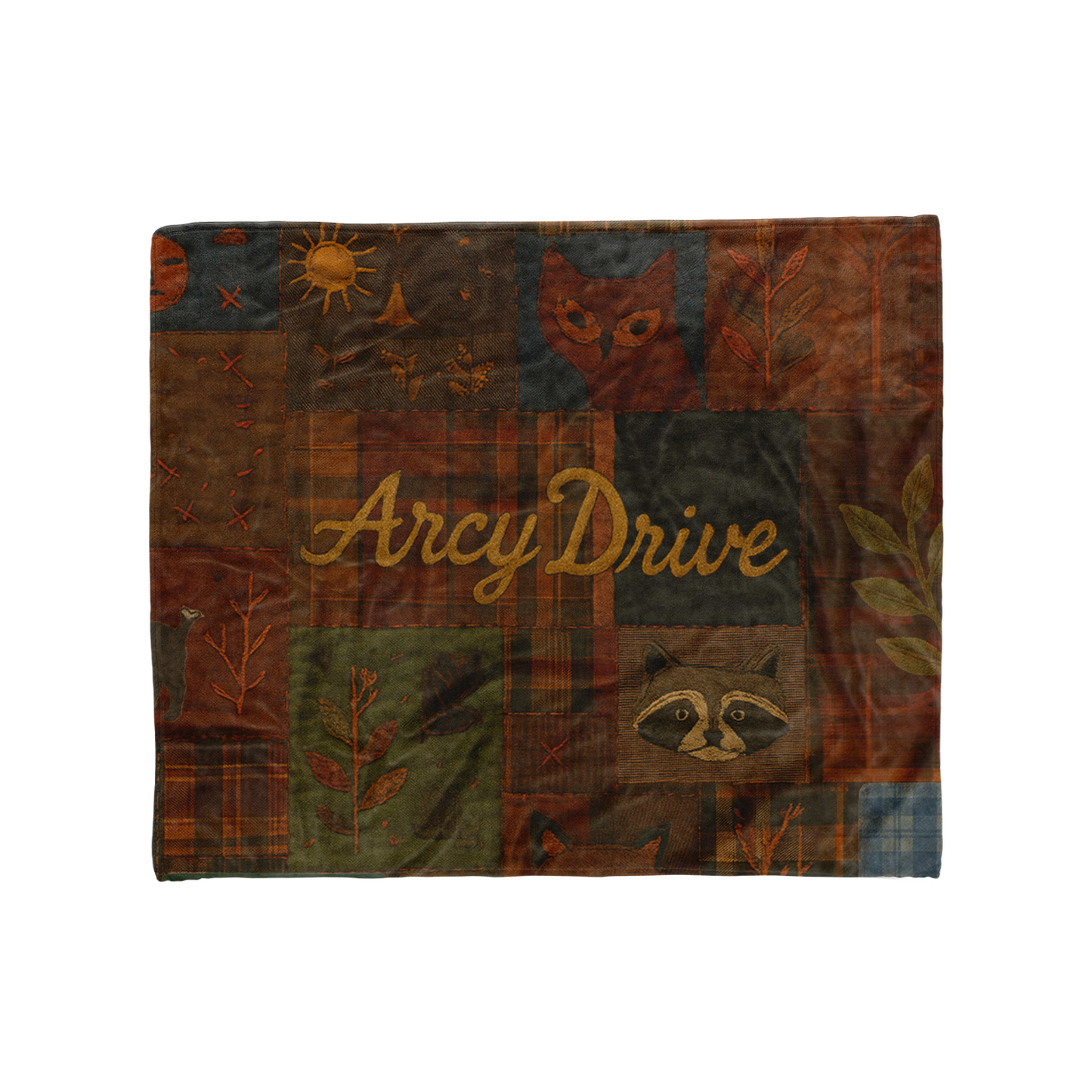 Arcy Drive Fleece Blanket