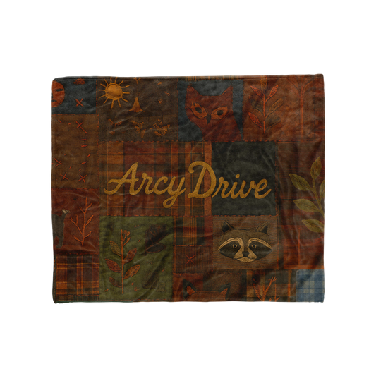 Arcy Drive Fleece Blanket