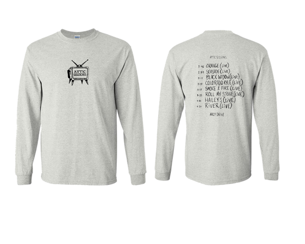Attic Sessions - Large Gray Long Sleeve
