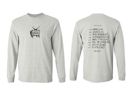 Attic Sessions - Large Gray Long Sleeve